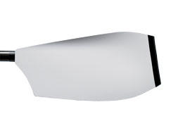 White painted blade